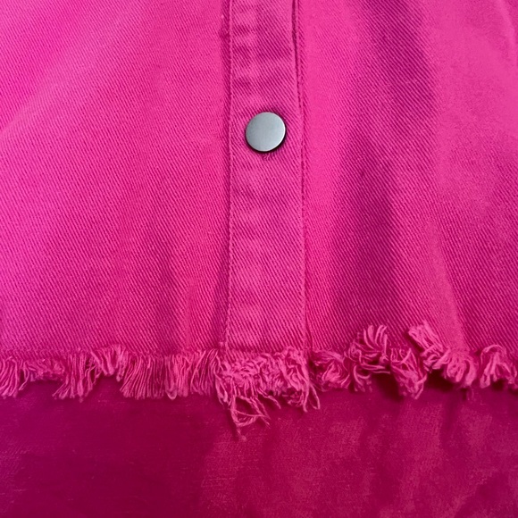 Donut Print Jean Jacket - Picture 6 of 7